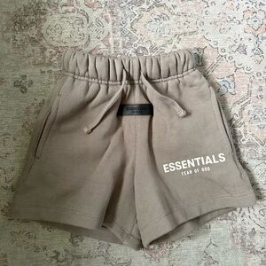 Essentials Fear Of God Kids Soccer Sweat Shorts